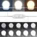 Spoguļgaldiņš Ar Led, 100X40X120 Cm, Brūna Ozolkoka Krāsa Vidaxl