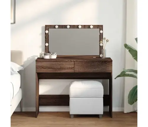 Tualettlaud Lediga, Pruun Tamm, 100X40X120 Cm