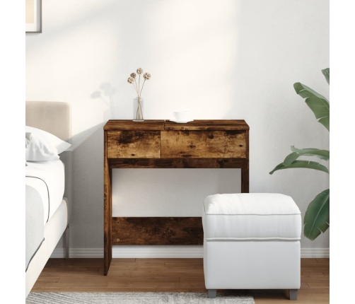 Peegliga Tualettlaud, Suitsutatud Tamm, 73X46,5X120 Cm
