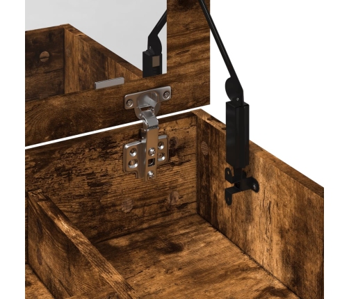 Peegliga Tualettlaud, Suitsutatud Tamm, 73X46,5X120 Cm
