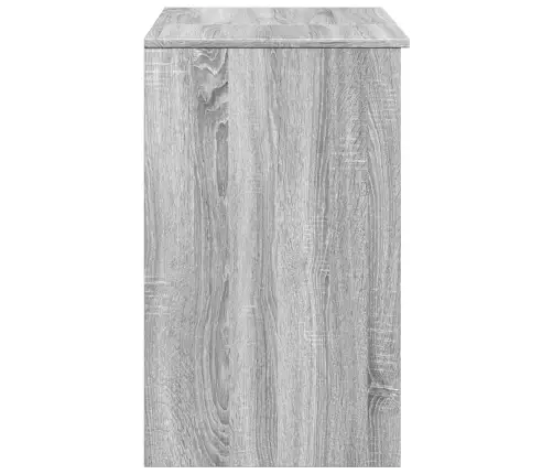 Kosmetinis Staliukas Su Veidrodžiu, Pilkas, 73X46,5X120Cm