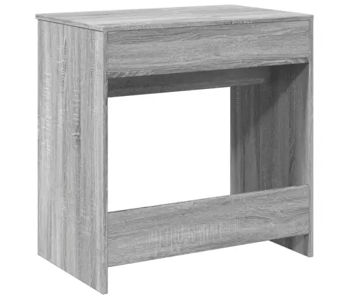 Kosmetinis Staliukas Su Veidrodžiu, Pilkas, 73X46,5X120Cm