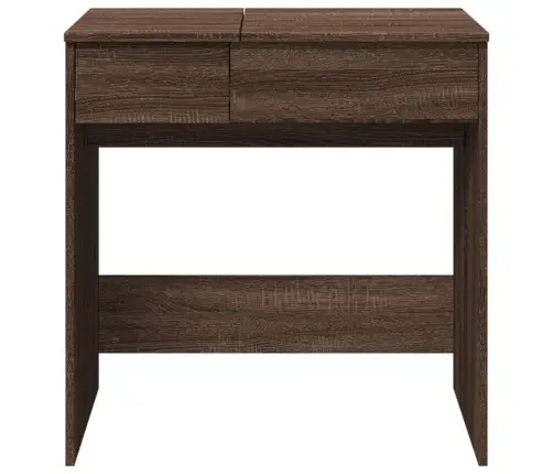 Peegliga Tualettlaud, Pruun Tamm, 73 X 46,5 X 120 Cm