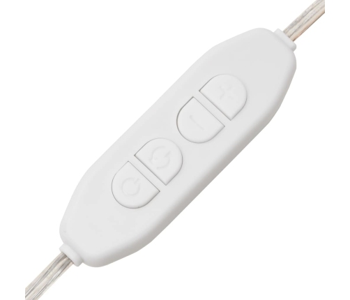 Spoguļgaldiņš Ar Led, 115X37X110,5 Cm, Balts Vidaxl