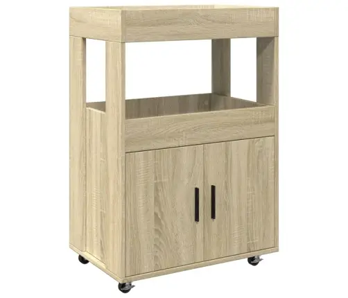 Bāra Ratiņi, Ozolkoka Krāsa, 60X39,5X89 Cm, Inženierijas Koks Vidaxl