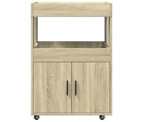 Bāra Ratiņi, Ozolkoka Krāsa, 60X39,5X89 Cm, Inženierijas Koks Vidaxl