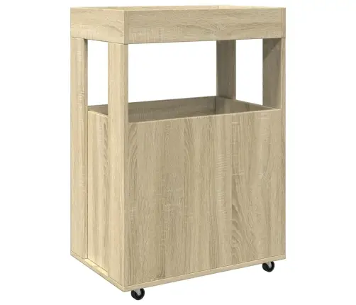 Bāra Ratiņi, Ozolkoka Krāsa, 60X39,5X89 Cm, Inženierijas Koks Vidaxl