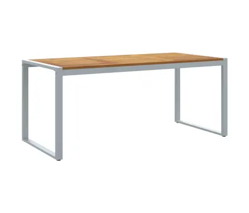 7 Daļu Dārza Ēdamgalds Komplekts No Cietas Akācijas Koka Un Metāla Vidaxl 7 Daļu Dārza Ēdamgalds Komplekts No Cietas Akācijas Koka Un Metāla Vidaxl