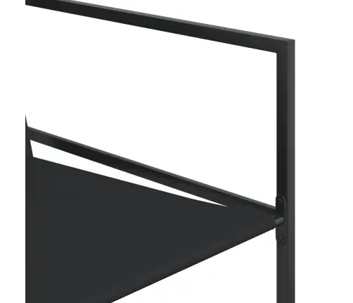 13-Daļīgs Dārza Mēbeļu Komplekts, Melns Tekstilēns Vidaxl