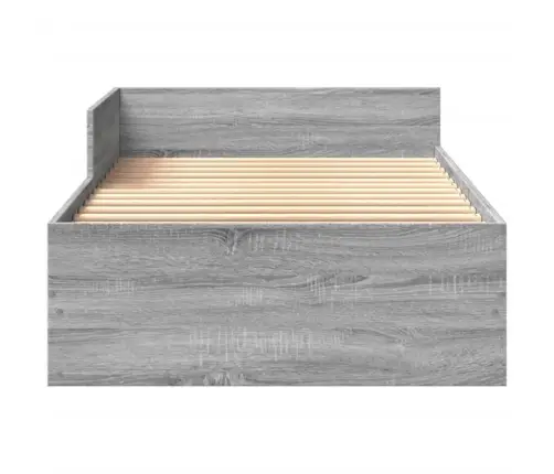 Voodiraam, Hall Sonoma Tamm, 100 X 200 cm Tehispuit