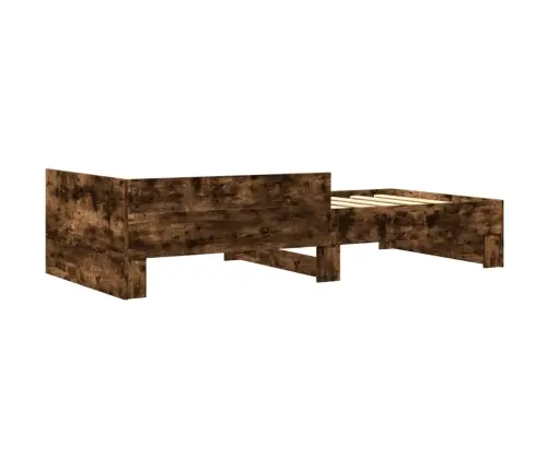 Gulta Bez Matrača, Ozolkoka, 90X190 Cm, Inženierijas Koks Vidaxl