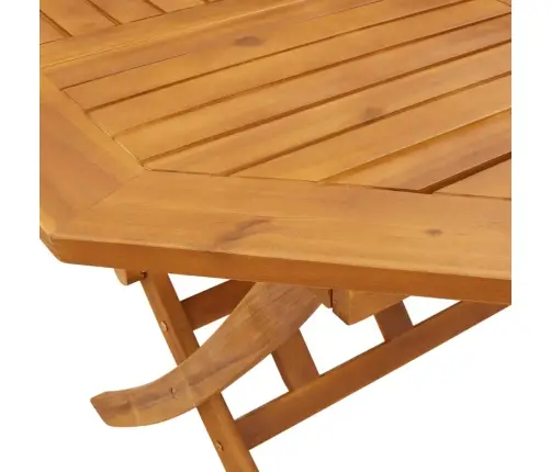 5-Daļīgs Dārza Mēbeļu Komplekts, Saliekams, Akācijas Masīvkoks Vidaxl