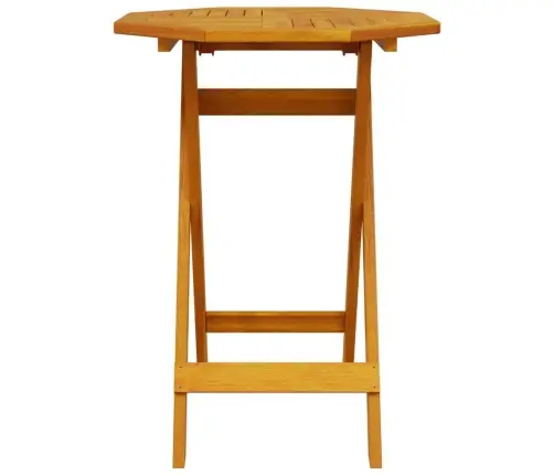 3-Daļīgs Bistro Mēbeļu Komplekts, Saliekams, Akācijas Masīvkoks Vidaxl