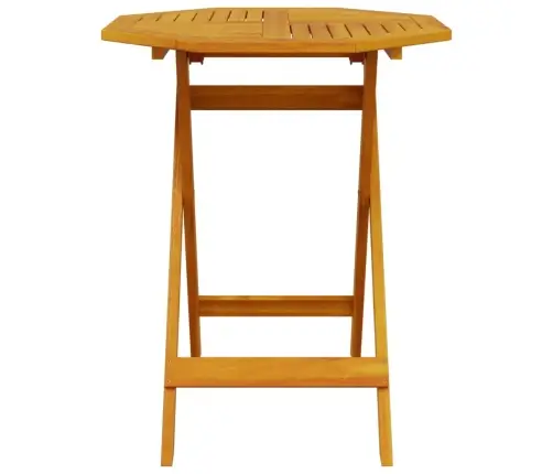 3-Daļīgs Bistro Mēbeļu Komplekts, Saliekams, Akācijas Masīvkoks Vidaxl