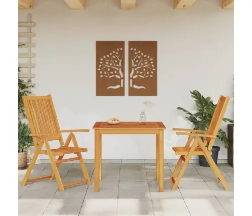 3-Daļīgs Dārza Mēbeļu Komplekts, Akācijas Koks Vidaxl