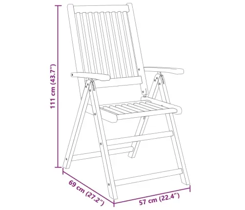 5-Daļīgs Dārza Mēbeļu Komplekts, Akācijas Masīvkoks Vidaxl 5-Daļīgs Dārza Mēbeļu Komplekts, Akācijas Masīvkoks Vidaxl