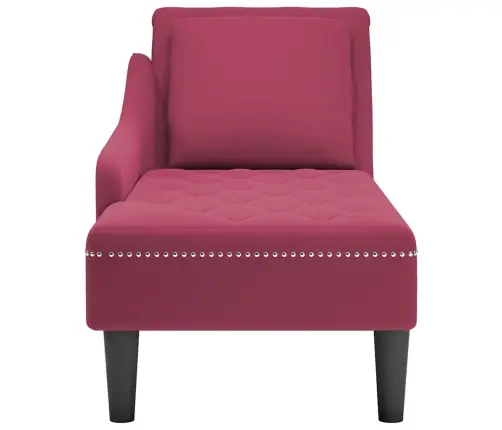 Poilsio Gultas Su Pagalve/Porankiu Dešinėje, Vyno, Aksomas