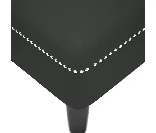 Kanapee Padja Ja Parema Käetoega Must Samet