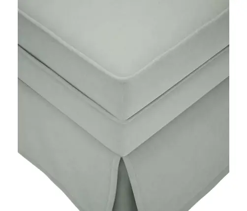 Zvilnis Ar Polsteris Un Labo Roku Balstu, Gaiši Pelēks Samts Vidaxl