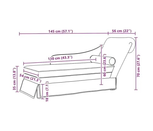 Kanapee Padja Ja Parema Käetoega, Helehall, Samet