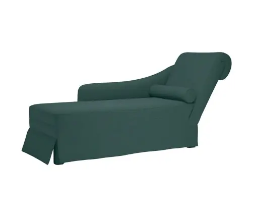 Zvilnis Ar Polsteris Un Labo Roku Balstu, Tumši Zaļš Samts Vidaxl