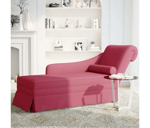 Poilsio Gultas Su Pagalve/Porankiu Dešinėje, Vyno, Aksomas