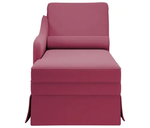 Poilsio Gultas Su Pagalve/Porankiu Dešinėje, Vyno, Aksomas