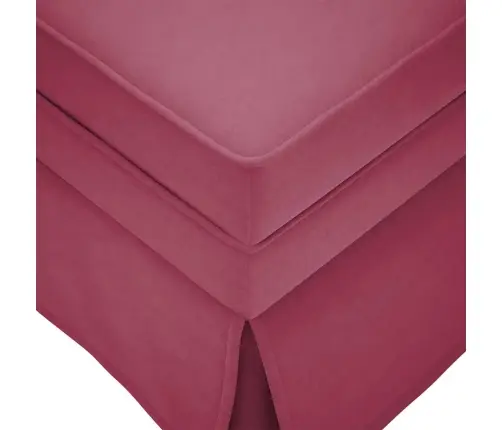 Poilsio Gultas Su Pagalve/Porankiu Dešinėje, Vyno, Aksomas