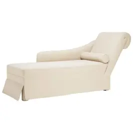 Chaise Lounge Ar Balstu Un Labo Roku Balstu Veļu Vidaxl