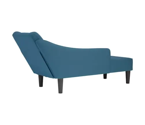 Zvilnis Ar Labo Roku Balstu, Zils Samts Vidaxl