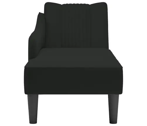 Zvilnis Ar Labo Roku Balstu, Melns Samts Vidaxl