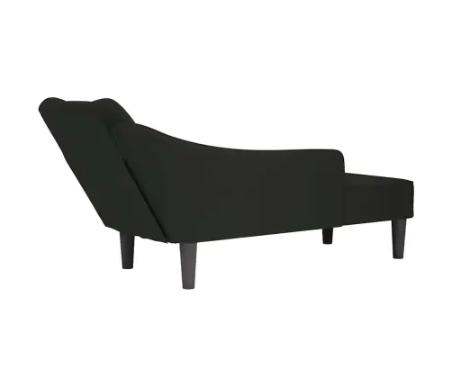 Zvilnis Ar Labo Roku Balstu, Melns Samts Vidaxl