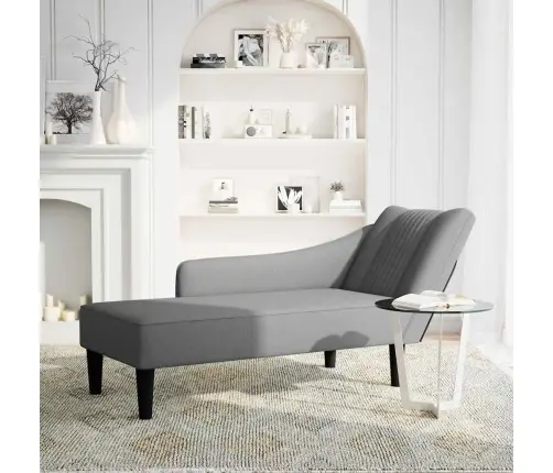 Kanapee Parema Käetoega Tumehalli Kangaga