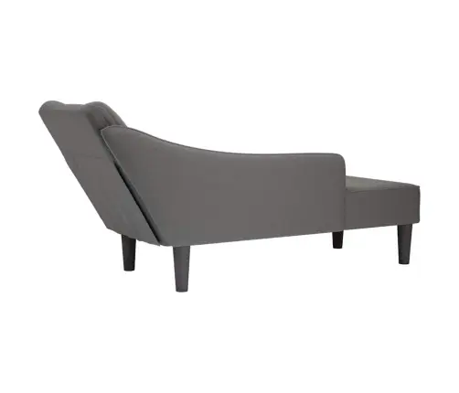 Kanapee Parema Käetoega Tumehalli Kangaga