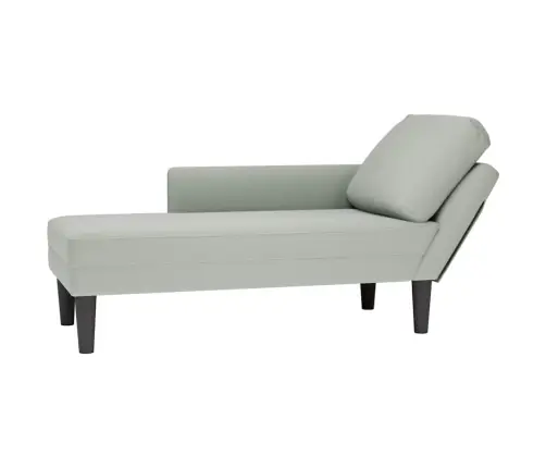 Kanapee Padja Ja Parema Käetoega Helehall Samet