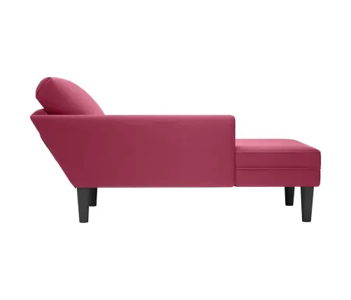 Poilsio Gultas Su Pagalve/Porankiu Dešinėje, Vyno, Aksomas