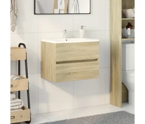 Spintelė Praustuvui, Sonoma Ąžuolo Spalvos, 60X38,5X45cm Mdp