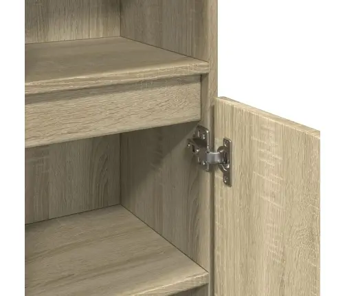 Vannitoakapp, Sonoma Tamm, 30 X 30 X 100 cm Tehispuit