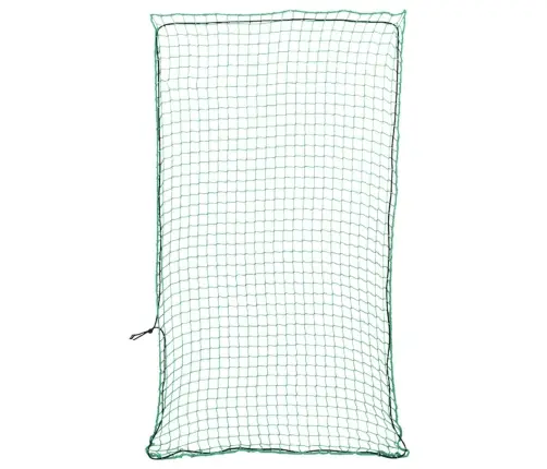Piekabes Tīkls Ar Elastīgu Auklu, Zaļš, 3X1,65M, Polipropilēns Vidaxl