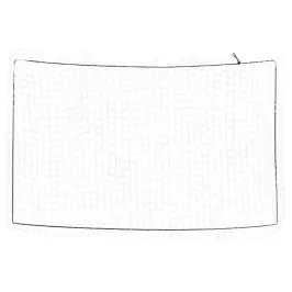 Haagisevõrk Elastse Nööriga, Valge, 3,5 X 2 M, Pp