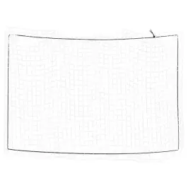 Priekabos Tinklas Su Elastine Virve, Baltas, 3,5X2,5M, Pp