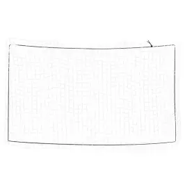 Piekabes Tīkls Ar Elastīgu Auklu, Balts,4,5X2,5M, Polipropilēns Vidaxl