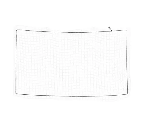 Piekabes Tīkls Ar Elastīgu Auklu, Balts,4,5X2,5M, Polipropilēns Vidaxl