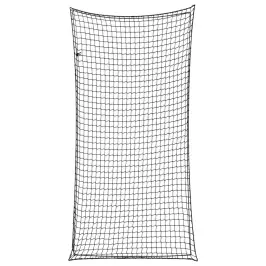 Priekabos Tinklas Su Elastine Virve, Juodas, 4X2M, Pp