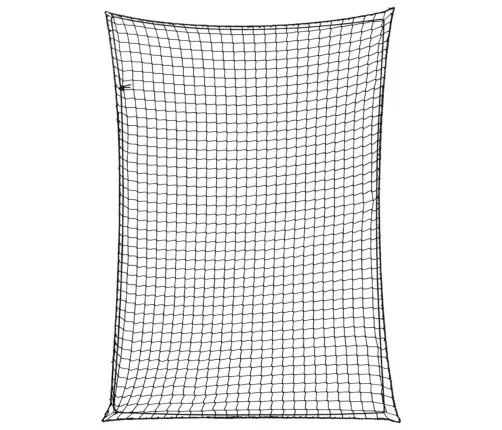Piekabes Tīkls Ar Elastīgu Auklu, Melns,3,5X2,5M, Polipropilēns Vidaxl
