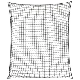 Priekabos Tinklas Su Elastine Virve, Juodas, 3,5X3M, Pp