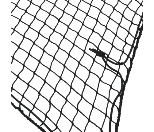 Priekabos Tinklas Su Elastine Virve, Juodas, 5X3M, Pp