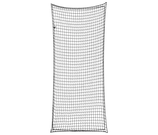 Piekabes Tīkls Ar Elastīgu Auklu, Melns, 8X3,5 M, Polipropilēns Vidaxl