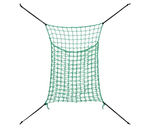 Heinavõrgud 2 Tk Ristkülikukujuline Roheline 200X120 Cm Pp