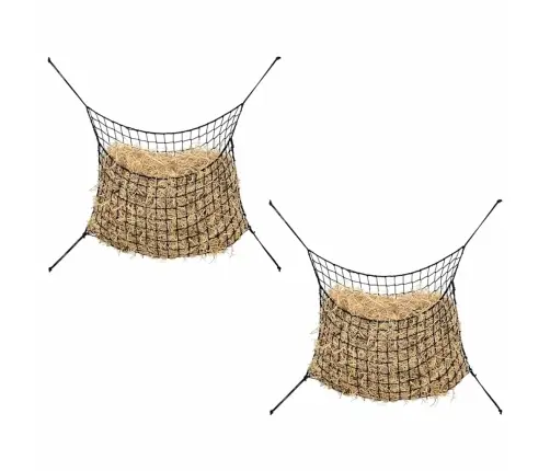 Šieno Tinkleliai, 2Vnt., Juodas, 150X90cm Stačiakampis, Pp